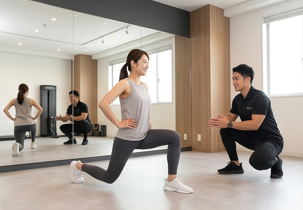 パーソナルトレーニングの様子